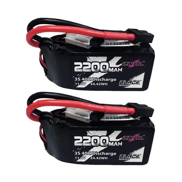 LiPo-akku, 2200mAh kapasiteetti, 40C purkausnopeus,3S 2200mAh XT60 2kpl
