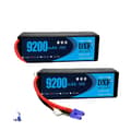 Miniatyrbild 1 av 2: DXF 3S Lipo-batteri, 9200mAh kapacitet, 130C urladdningshastighet,2PCS3S9200130CEC5