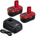Miniatyrbild 1 av 2: 19.2V Litium-Ion Batteri, 7000mAh Kapacitet, Kompatibel med CRAFTSMAN C3,2Batterier 1Laddare