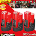 Miniatyrbillede 2 af 2: 12V Lithium-ion Batteri, 3000mAh/6000mAh Kapacitet, CE RoHS FCC Certificeret,3 Picec 3.0