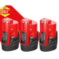 Miniatyrbillede 1 af 2: 12V Lithium-ion Batteri, 3000mAh/6000mAh Kapacitet, CE RoHS FCC Certificeret,3 Picec 3.0