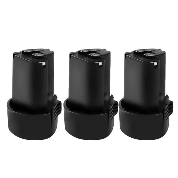 BL1013 Batteri, 3000mAh Kapacitet, Kompatibel med 10.8V/12V Værktøj,3 Picec