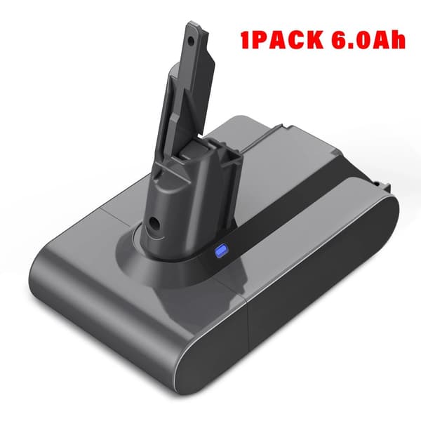 Erstatningsbatteri til V6 V7 V10, 6000mAh kapacitet, CE-certificeret,V7 6000mAh batteri