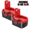 Miniatyrbillede 2 af 2: Batteri til Bosch værktøj, 4000mAh kapacitet, Ni-MH teknologi,2 Batteri BAT038