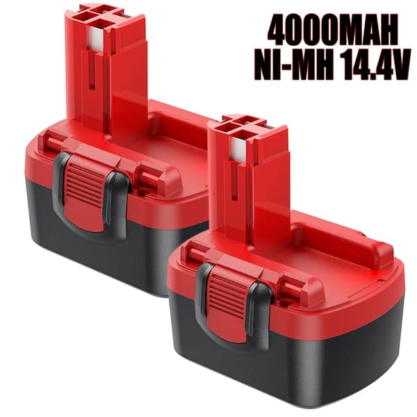 Batteri til Bosch værktøj, 4000mAh kapacitet, Ni-MH teknologi,2 Batteri BAT038