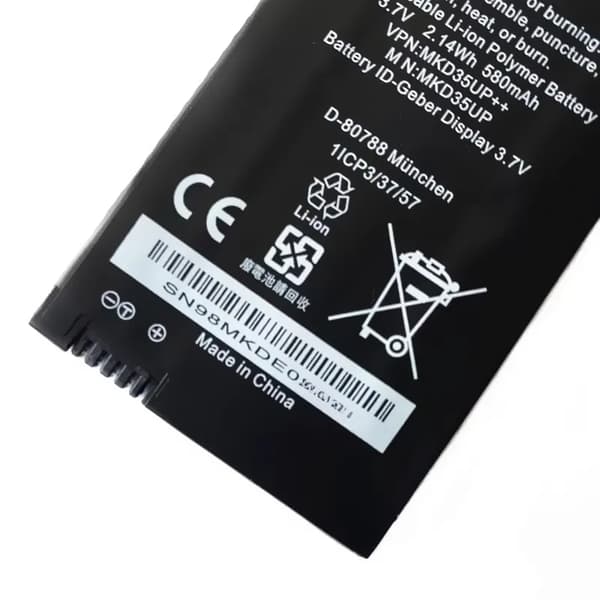 Fjernbetjeningstast Batteri til BMW, 3,7V Spænding, CE- og FCC-certificeret, Kompakt Design