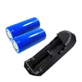 Miniatyrbillede 1 af 2: Genopladeligt Li-ion batteri, 2300mAh kapacitet, 3.7V spænding,Flad 2PCS