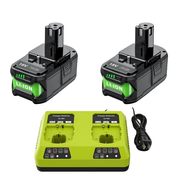 Akku Ryobi P108:lle, 18V Li-ion, 9000mAh kapasiteetti,Aseta 3