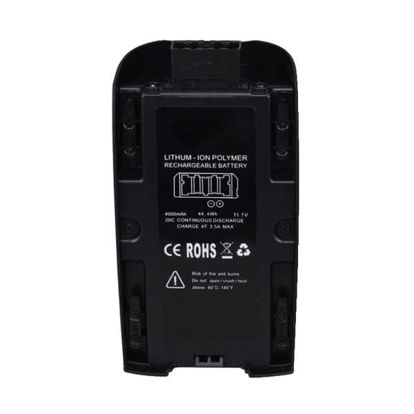 Genopladeligt dronebatteri, 4000mAh kapacitet, 11.1V spænding,4000mAh