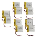 Miniatyrbillede 1 af 2: Genopladelige Li-Polymer-batterier, 1200mAh kapacitet, PH2.0 stiktype,10 stk. batteri
