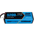Miniatyrbillede 1 af 2: DXF 5200mAh Lipo-batteri, 11.1V spænding, 100C afladningshastighed,4PCS 3S5200100CEC5