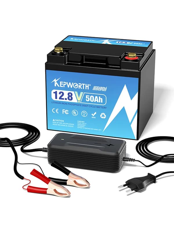 12V 50Ah Lithium Jern Fosfat Batteri, 6000 Cyklus Liv, Bredt Drifts Temperaturinterval,12V 50Ah