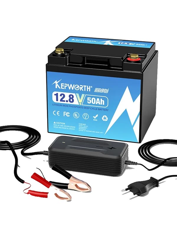 12V 50Ah Lithium Jern Fosfat Batteri, 6000 Cyklus Liv, Bredt Drifts Temperaturinterval,12V 50Ah