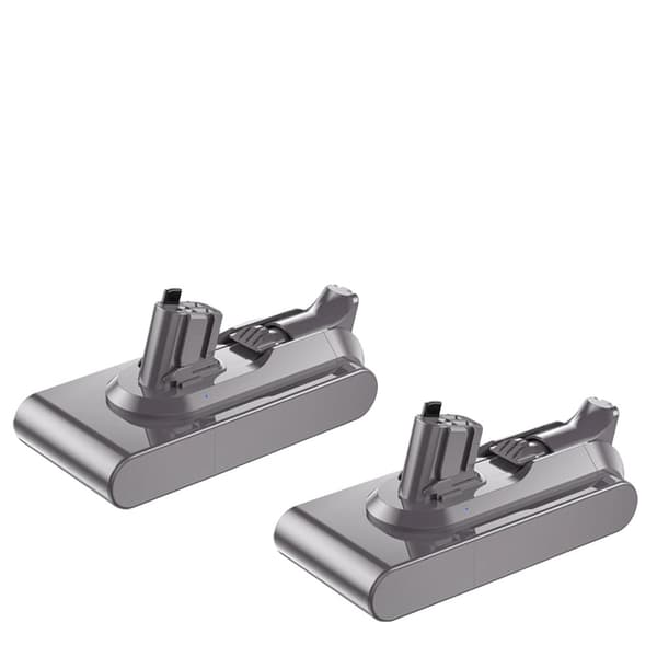 Ersättningsbatteri för V11-serien, 6000mAh kapacitet, 25.2V spänning,2Pack 6000mAh