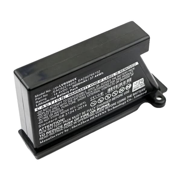 Robotdammsugare Batteri, 14.4V Spänning, 2600mAh Kapacitet,2600mAh batteri