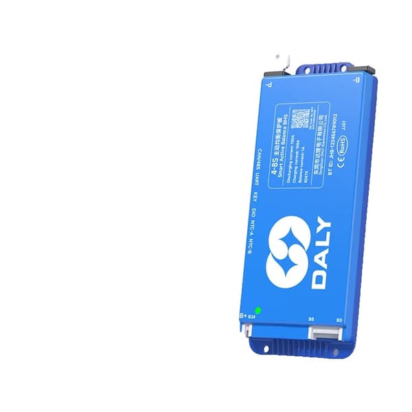Smart Active Balance BMS, 4~24S, Indbygget Bluetooth, Opladnings/afladningsmuligheder,4S-8S 100A BMS CAN