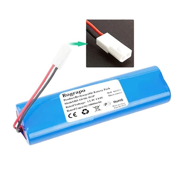 Li-ion batteripakke, 14,4-14,8V spænding, 2800mAh kapacitet,S6-2800mAh