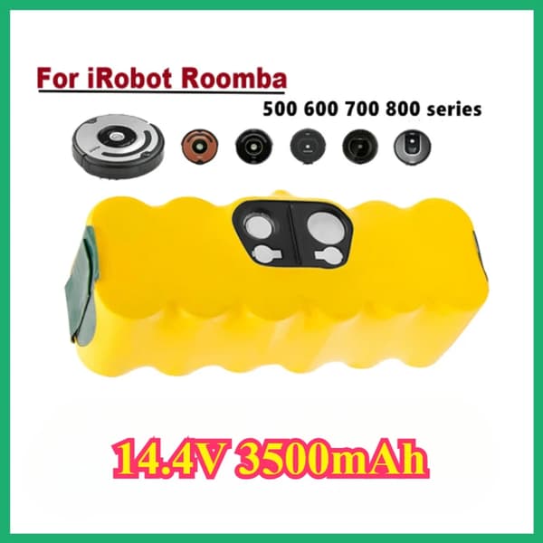 iRobot Roomba-batteri, 14,4V, 3500mAh,14,4V 3500mAh