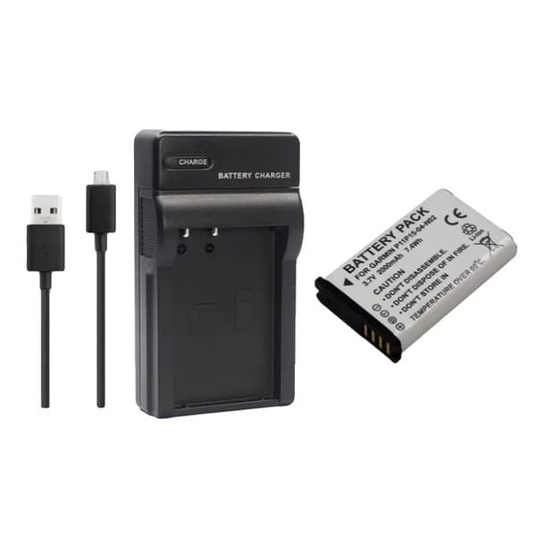 Vaihtosarjan ladattava akku, 2000mAh kapasiteetti, A-luokan laatu,1 Akun 1 Laturi