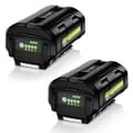 Miniatyrbillede 2 af 2: 40V Lithiumbatteri, 6000mAh kapacitet, kompatibel med Ryobi OP4050,2 Batteri