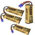 Miniatyrbillede 2 af 2: Lipo-batteri, 15,2V, 6500mAh, 140C,4STK 4S 6500 EC5