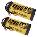 Miniatyrbillede 2 af 2: Lipo-batteri, 15.2V, 9200mAh, 130C,2PCS 4S 9200 XT90