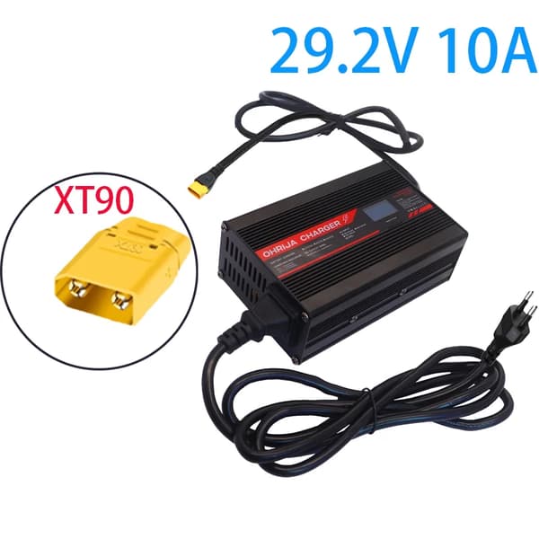 Li-ion batterioplader, 29,4V udgang, 10A strøm,XT90, EU-220V