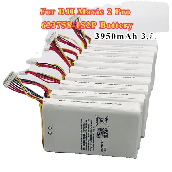 DJI Mavic 2 Pro Batteri, 3950mAh Kapacitet, 3.83V Genopladelig,3950mAh 3,83V