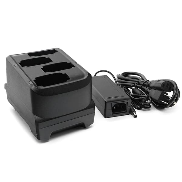 Batterioplader Cradle, Til Zebra MC9300, 4-Slots Kapacitet,1 stk.