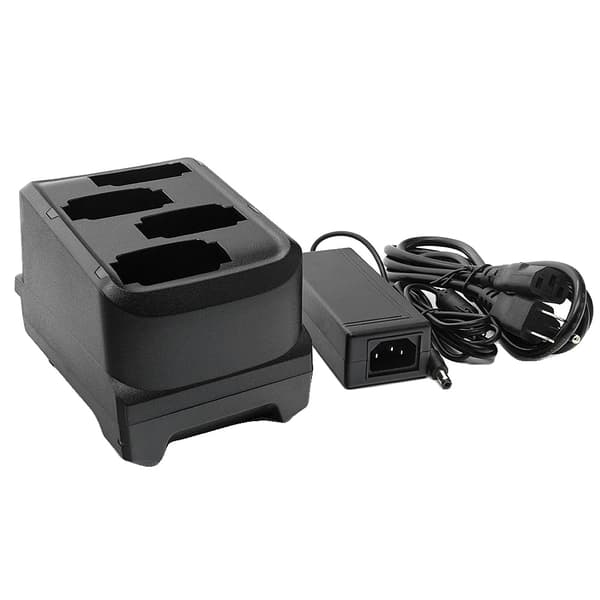 Batterioplader Cradle, Til Zebra MC9300, 4-Slots Kapacitet,1 stk.
