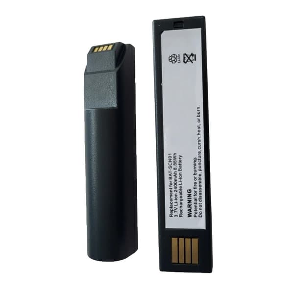 Akku Honeywell-skannereille, 2400mAh kapasiteetti, Li-Ion-tyyppi,BAT-SCN01 2kpl