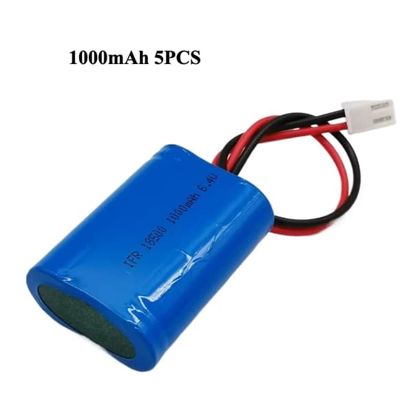 IFR 18500 Lithium Jern Fosfat Batteripakke, 1000mAh, 1200mAh,1000mAh 5STK