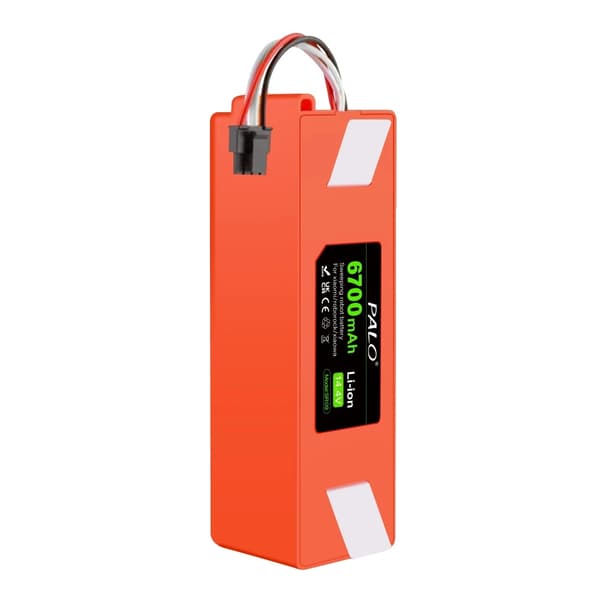 PALO Robotdammsugare Batteri, 6700mAh Kapacitet, 14.4V Spänning,1STK