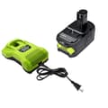 Miniatyrbild 1 av 2: Ryobi 18V Litiumjonbatteri, 9.0Ah och 6.0Ah alternativ, CE- och RoHS-certifierad,1 6Ah 1 Laddare