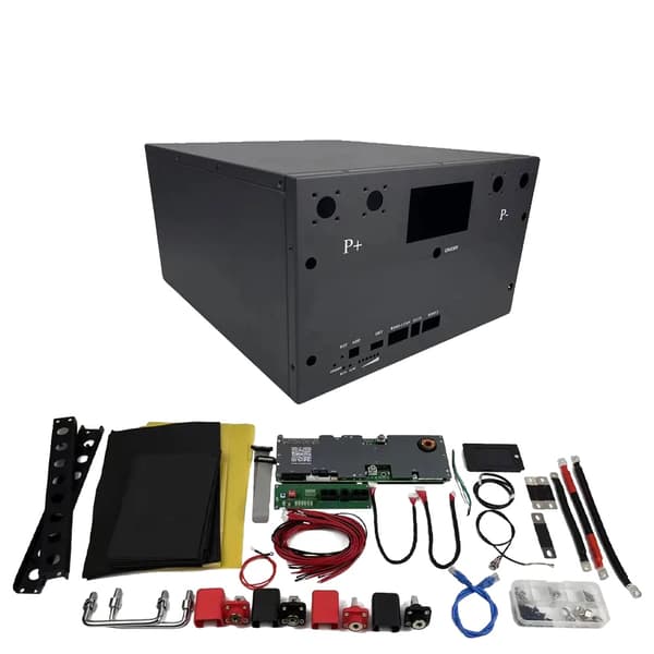LiFePO4 Batterihus, 105AH Kapacitet, 51,4V Maksimal Spænding,48V 105AH kuffert