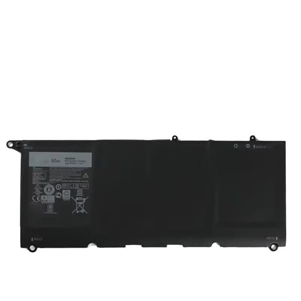 DELL XPS 13 9360 kannettavan tietokoneen akku, 60Wh kapasiteetti, 7.6V jännite, 3 solua