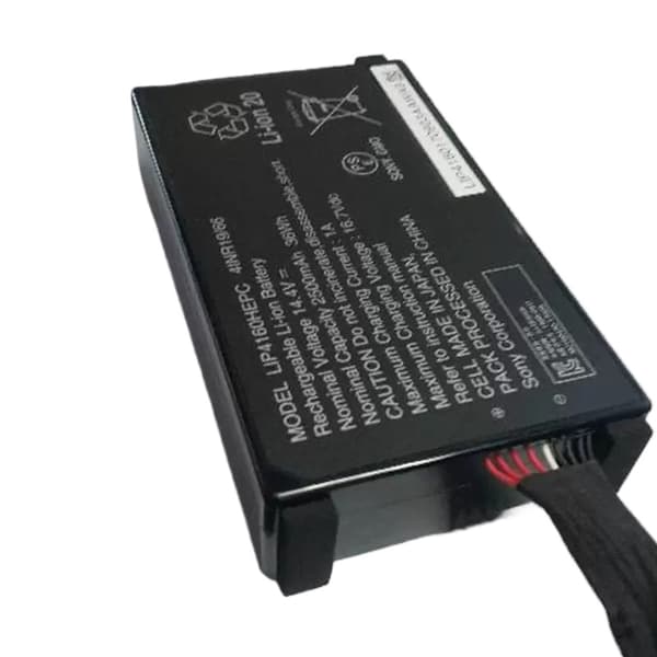 Genopladeligt batteri til Sony GTK-XB60, 2600mAH kapacitet, hurtigopladningssupport,600