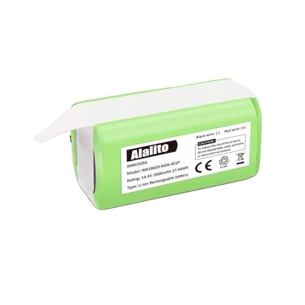Li-ion Erstatningsbatteri, 2600mAh Kapacitet, 14.4V Spænding,3500mAh