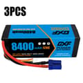 Miniatyrbillede 2 af 2: Lipo batteri, 4s, 14,8V,3PCS4S8400120CEC5