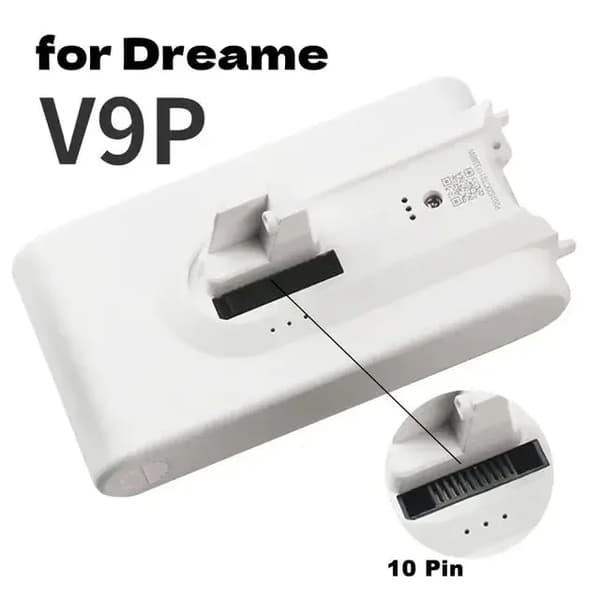 Li-Ion-akku Dreame V9P:lle, 5000mAh kapasiteetti, 25.2V jännite,V9P