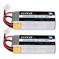Miniatyrbillede 1 af 2: RC Lipo-batteri, 5000mAh kapacitet, 22,2V spænding,6S 6000mah XT90