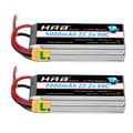 Miniatyrbillede 2 af 2: RC Lipo-batteri, 5000mAh kapacitet, 22,2V spænding,6S 5000 mah XT90S