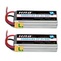 Miniatyrbillede 1 af 2: RC Lipo-batteri, 5000mAh kapacitet, 22,2V spænding,6S 5000 mah XT90S