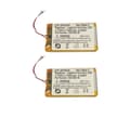 Miniatyrbillede 1 af 2: Fjernbetjening Batteri, 1500mAh Kapacitet, Kompatibel med Logitech Harmony 950,2 batterier 1500mAh
