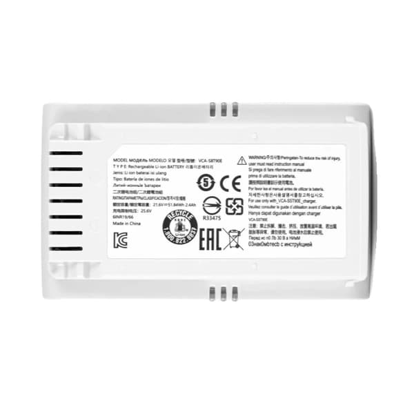 Støvsugerbatteri, 21,6V Nominel Spænding, 2400mAh Kapacitet, Genopladeligt