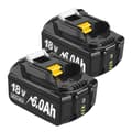 Miniatyrbillede 2 af 2: Erstatningsbatteri, 18V, 6000mAh kapacitet,2 Batteri