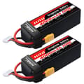 Miniatyrbillede 1 af 2: 22.2V LiPo-batteri, 4000mAh kapacitet, 100C afladningsrate,6S 4000mah XT90 2PC