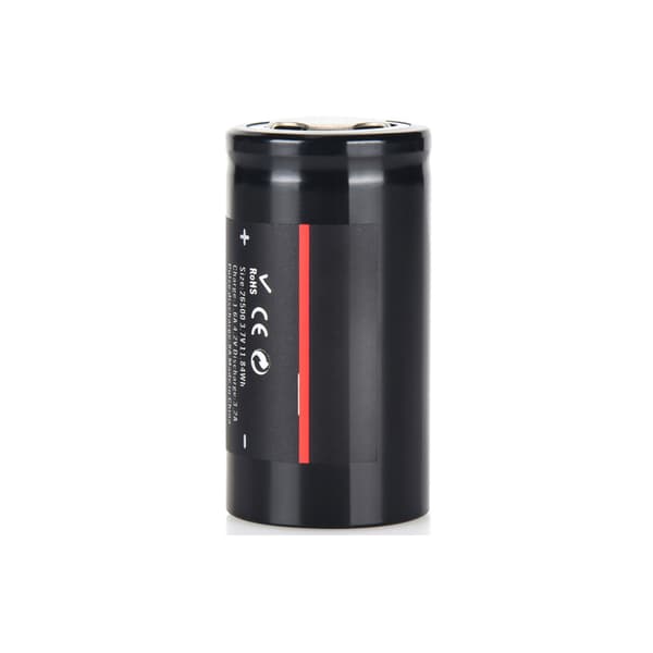 Lithium-ion batteri, 3200mAh kapacitet, 3.7V spænding, genopladelig type