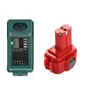 Pikkukuva 1 / 2: 14.4V Ni-MH Vaihtobatteri, 3500mAh Kapasiteetti, Yhteensopiva Useiden Työkalumallien Kanssa,1Kpl 3.5Ah 1laturi