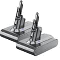 Miniatyrbillede 1 af 2: Erstatningsbatteri til V7, høj kapacitet 6000mAh, kompatibelt med forskellige modeller,2Pcs V7 6.0Ah BAT